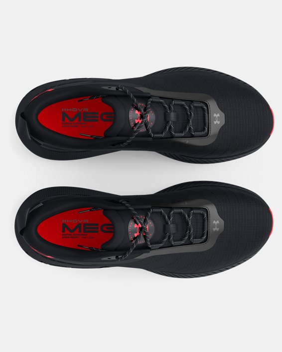 Men's UA HOVR™ Mega Warm Running Shoes in Black image number 2